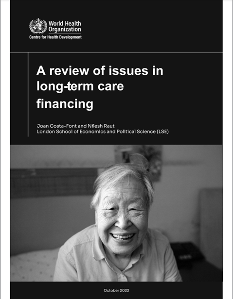 A review of issues in long-term care financing
