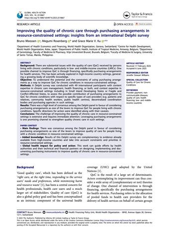 Delphy survey study