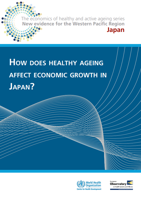 How does healthy ageing affect economic growth in Japan?